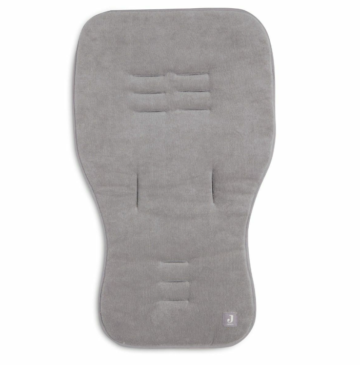 Jollein | Inlegkussen Buggy en Wandelwagen Badstof Storm Grey Grijs
