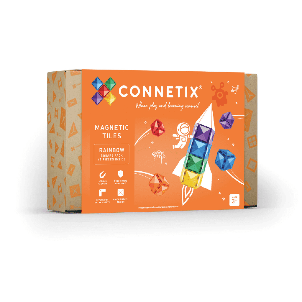 Connetix Tiles | Magnetische Blokken Square Pack 42st 