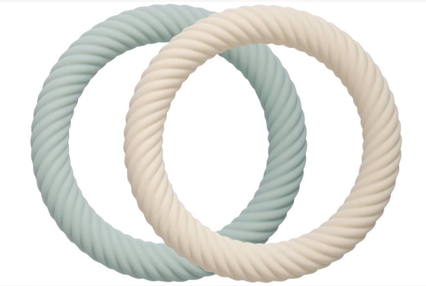 A Loveley Little Company Bijtring Sage / Cream