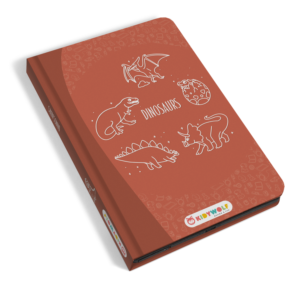 Kidywolf | Tekentablet Kidydraw Mini Dino Red