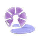 THERMOPADS, Thera Pearl 3 in 1 Borst therapie , paars/transparant, microgelparels, 2 stuk(s)