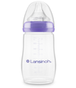 Lansinoh | Breedhalsfles Natural Wave PP Siliconen Speen 2 Gaatjes +3M 240 ml 2-pack
