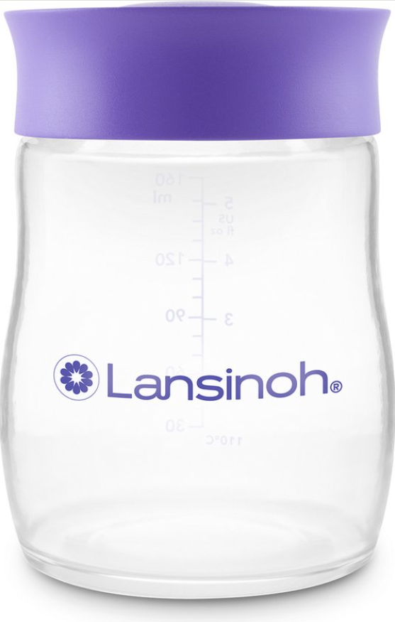 Lansinoh | Bewaarpotje Bewaarflesjes voor Moedermelk 4-pack