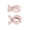 Lodger | Doekenklem Swaddle Clip Blush 2-pack