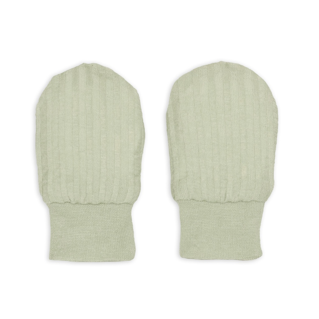 ANTIKRABWANTJES, Seersucker, silk, groen, katoen, vanaf 0 tot 4 maand, 1 paar