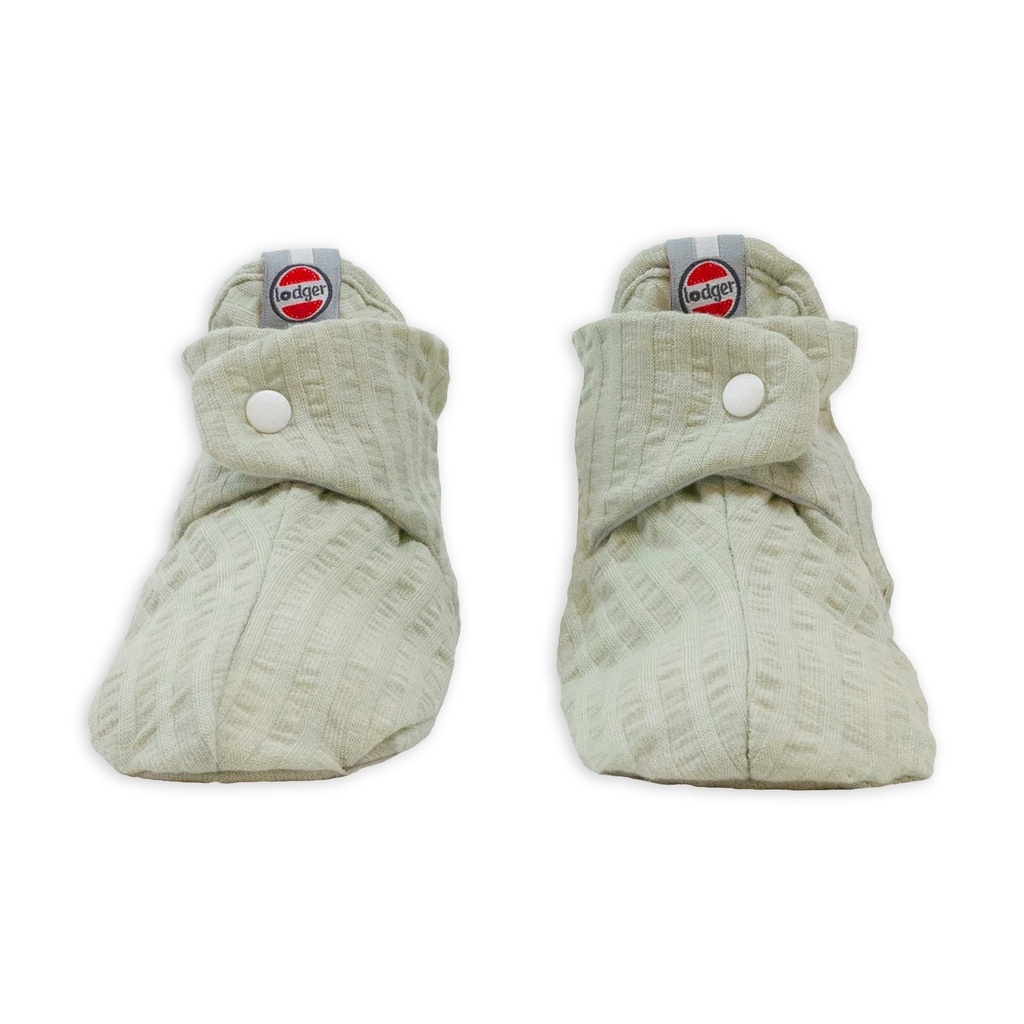 Lodger | Babyslofjes Slipper Seersucker Katoen Silk 0-3M