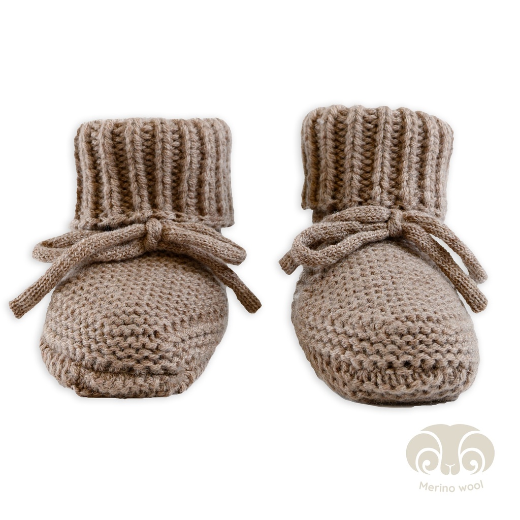 Lodger | Babyslofjes Merino Wol Buffalo 0-6m