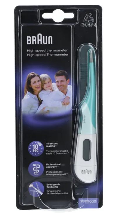 Braun | Koortsthermometer PRT 1000 Digitale Stick Thermo