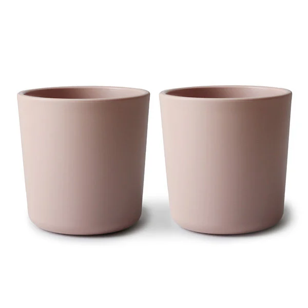 Mushie | Drinkbeker Cup Blush PP Roze 2-pack