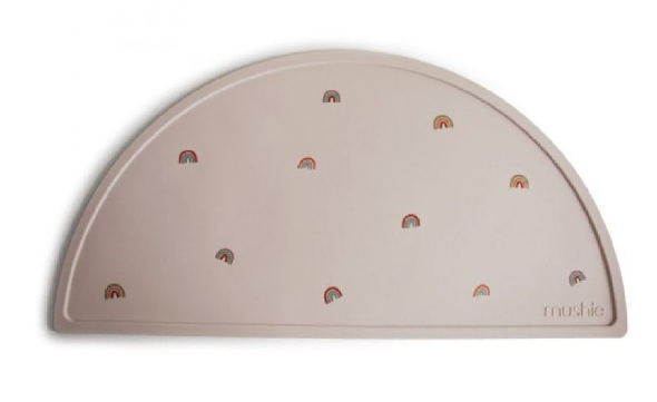 Mushie | Placemat Rainbow Silicone Waterafstotend