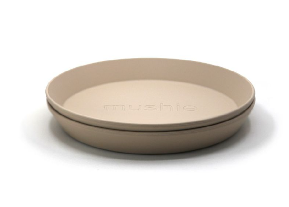 Mushie | Plat Bord Vanilla PP Ecru 2-pack