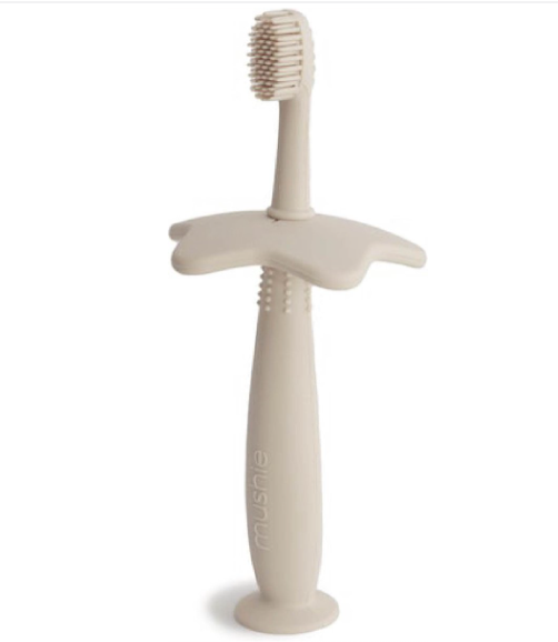 Mushie | Tandenborstel Star Silicone Shifting Sand