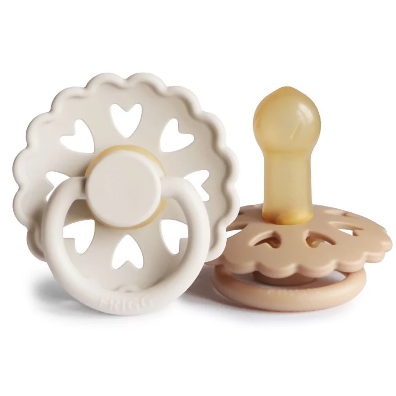 Frigg | Fopspeen Ortho/Physio Rubber Fairytale Duckling/Emperor T2 6-18m 2-pack