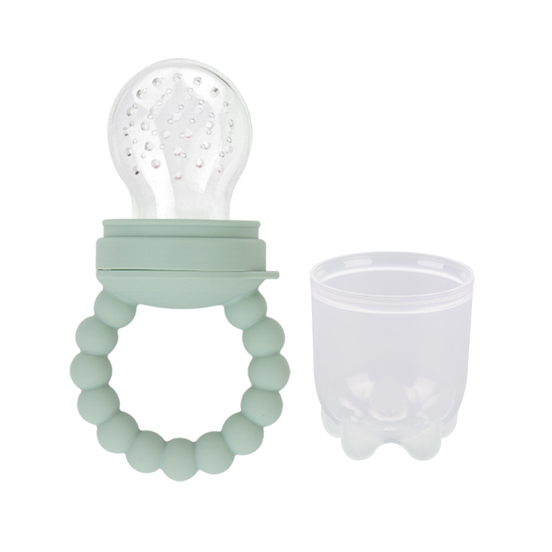 Petit Truc | Sabbelspeen Food Feeder Silicone Avocado