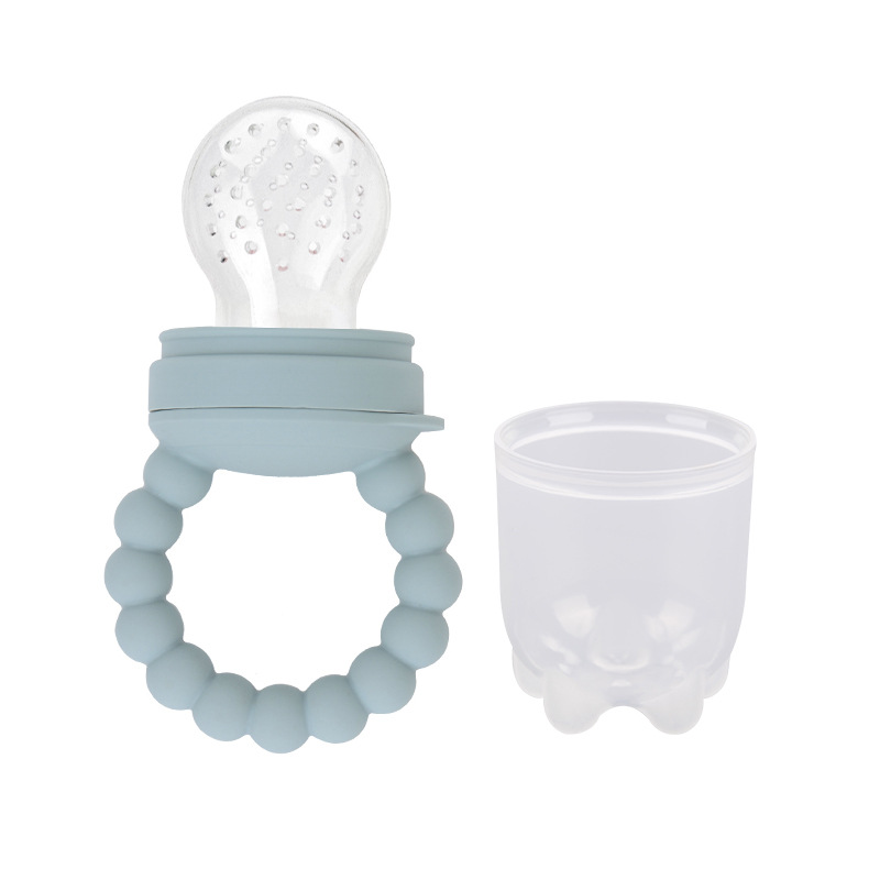 Petit Truc | Sabbelspeen Food Feeder Silicone Blueberry