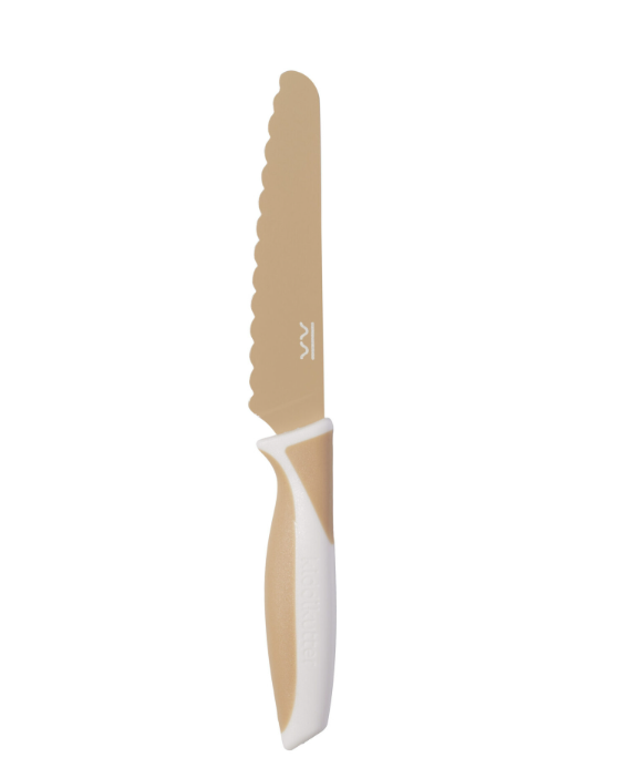Kiddikutter | Mes Knife For Kids Cream +36M