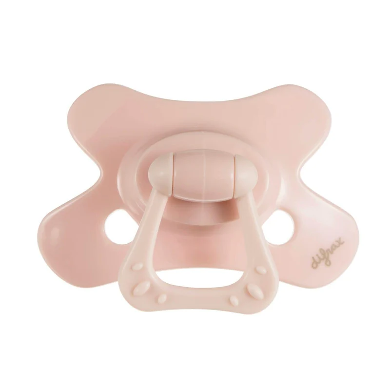 FOPSPEEN, Natural 6-12M, sil, blossom, Pure Collection, roze, siliconen speen, ortho/physio, 1 stuk(s), 2023