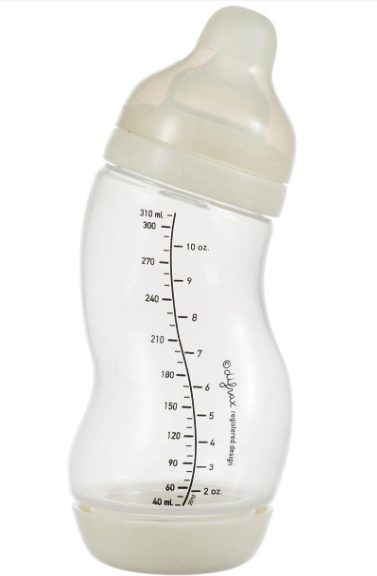 Difrax | Breedhalsfles/S-Fles Basic Wide Popcorn 310ml 