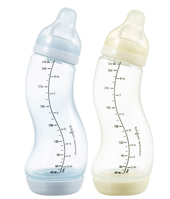 STANDAARDFLES/S-FLES, 250 ml, DP, ice/ popcorn, Basic, PES, Natural Double Pack, 0m+, 2 stuk(s), fles, 2023