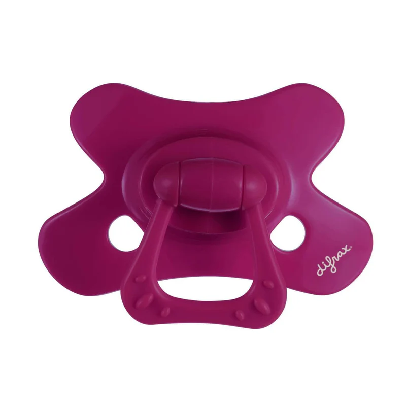 Difrax | Fopspeen Natural Wild/Berry Pure Collection Siliconen Speen Ortho/Physio 12-18m