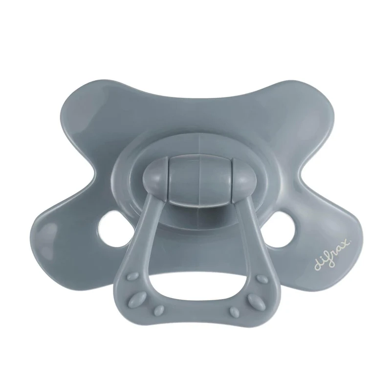 Difrax | Fopspeen Natural Stone Pure Collection Siliconen Speen Ortho/Physio +18M