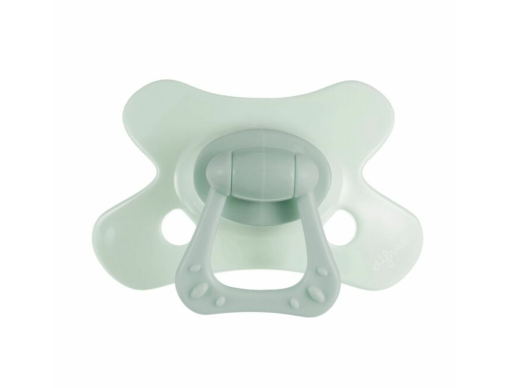 Difrax | Fopspeen Natural Green Jade Special Edition Ortho/Physio +18m