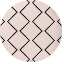 Eeveve | Knoeimat Beni Round Splash Mat Ecru