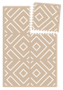 Eeveve | Puzzelmat Puzzle Mat Modern Blocks Desert Sand