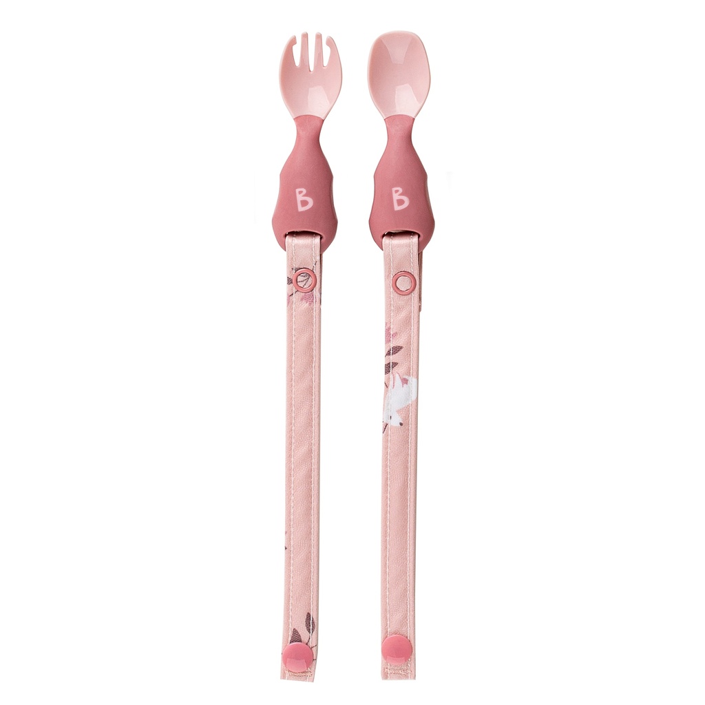 Bibado | Bestek Lepel/Vork Blush 2-pack