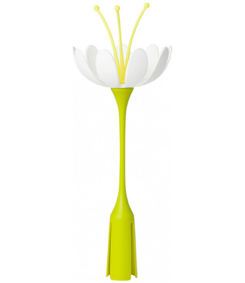 HOUDER VOOR ACCESSOIRES, Stem, wit, bloem, geschikt voor Grass/Lawn/Patch, 1 stuk(s), voor uitdruiprekje, 2020