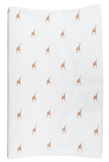 Bebe-Jou | Waskussen Giraf All Over Giraf PVC Wit 44x72cm