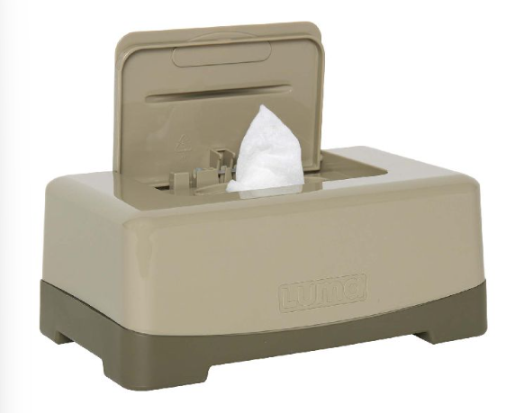 BOX, Easy wipe box, Olive Green, vr vochtige doekjes, vr zakdoeken, doos, uni, kunststof, zakdoekhouder, 2023