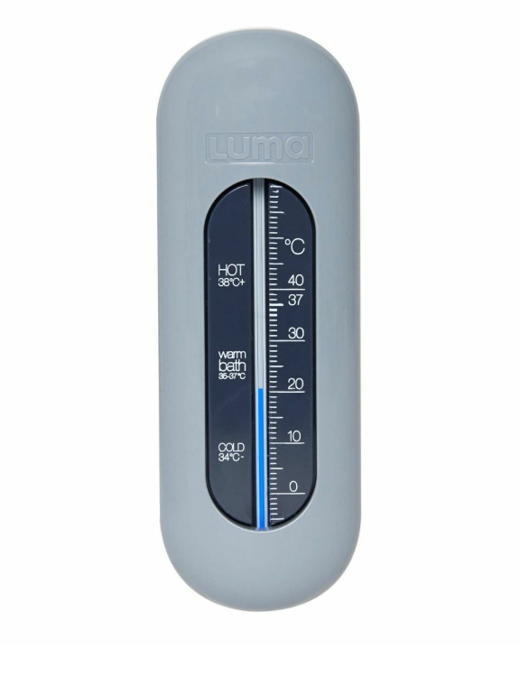 BADTHERMOMETER, analoog, Iron Blue, Bath thermometer, ovaal, waterdicht, thermometer, 2023