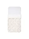 Witlof for Kids | Deken Flower Powder Tuck-Inn Katoen/Teddy vr Wieg/Draagmand 2.0TOG 40x80cm