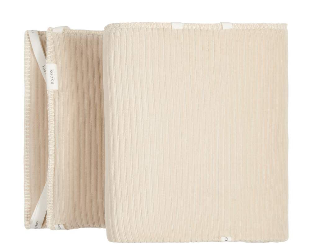 Koeka | Tochtkussen Vik Corduroy/Velours Sand 30x180cm