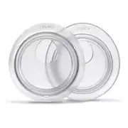 LEKSCHALEN, Catch, transparant, plastic/siliconen, 30ml per cup, 2 stuk(s)