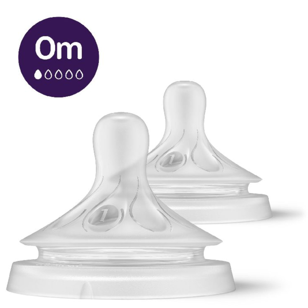 Avent | Zuigspeen Natural Response Flow 1 Siliconen +0m