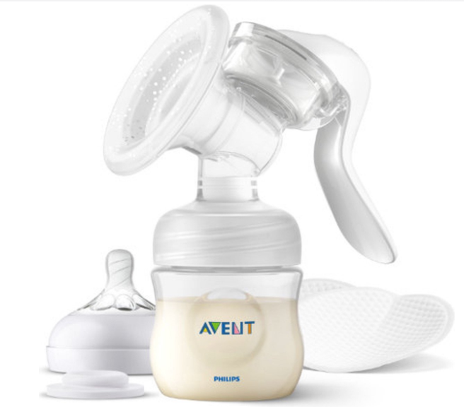 Avent | Borstpomp Manueel Natural Response Borstkolf incl. Fles van 125ml 