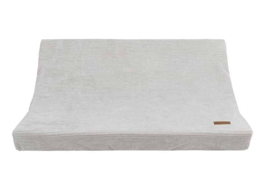 WASKUSSEN HOES, Sense pebble grey, Aankleedkussenhoes, grijs, geribbeld, velours, 45x70cm, 2023