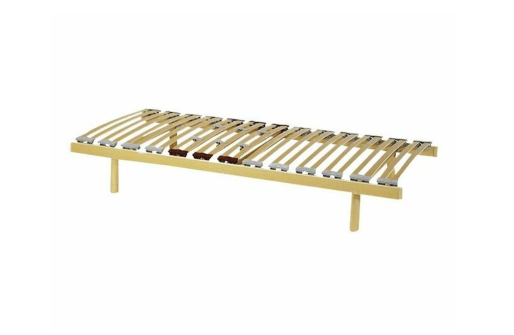 Zzzoo | Lattenbodem vr Eénpersoonsbed Fix Hout H10cm 26 Latten 90x200cm 