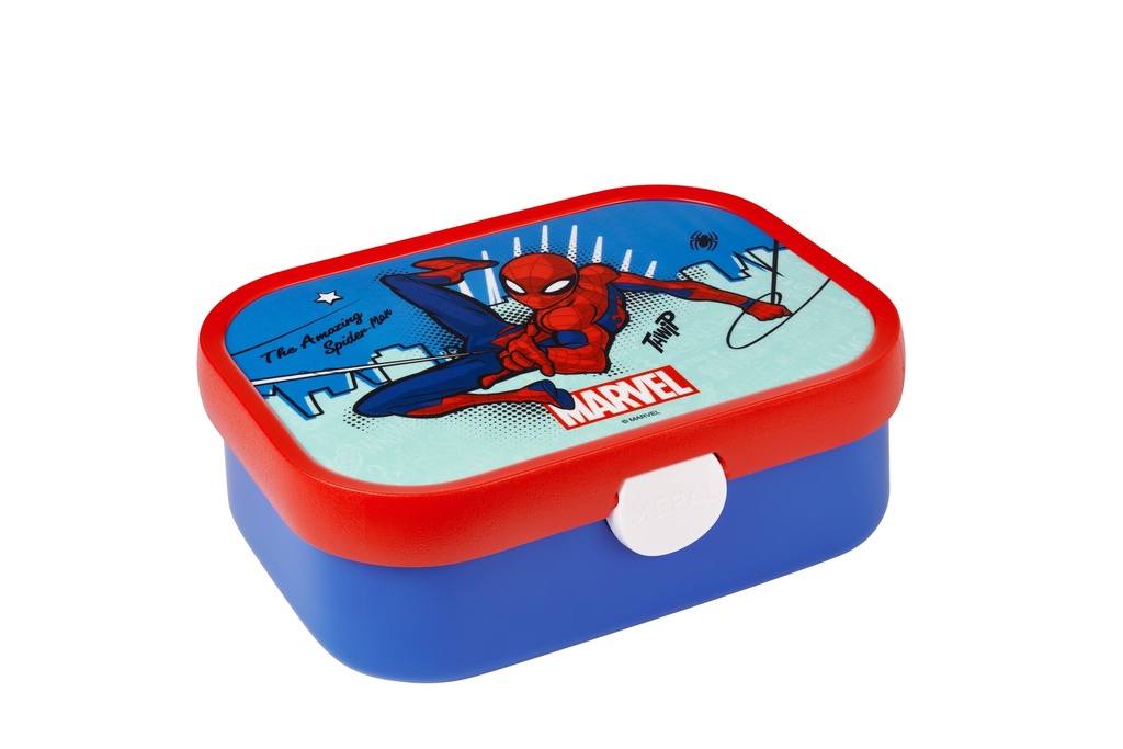 Mepal | Brooddoos Bento Lunchbox Campus Spiderman Clipsluiting 13,2x6,1x17,8cm