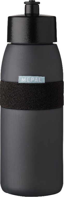 DRINKBEKER, 500 ml, sportbidon, nordic black, zwart, uni, PE, drinktuit, Ellipse, 1 stuk(s)