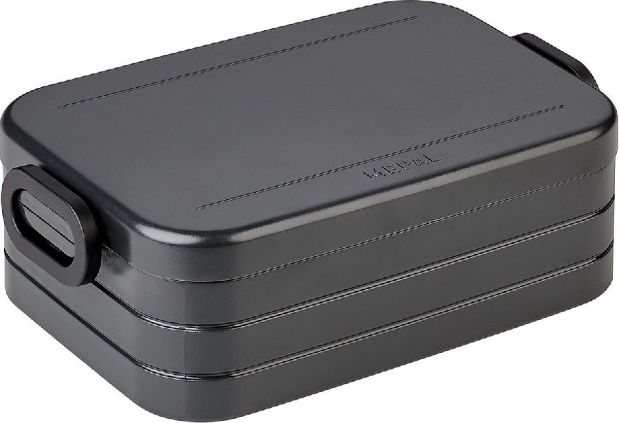 Mepal | Brooddoos Lunchbox Take A Break Midi Nordic Black Zwart Clipsluiting 12x6,5x18,5cm 