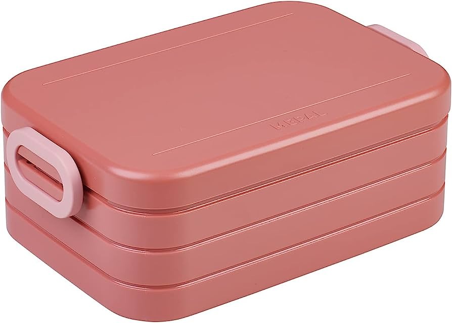 BROODDOOS, Lunchbox midi, vivid mauve, roze, uni, ABS, clipsluiting, 12 x 6.5x 18.5cm, Take A Break
