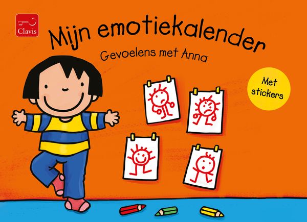 Clavis | Kalender Mijn Emotiekalender met Stickers - Kathleen Amant 