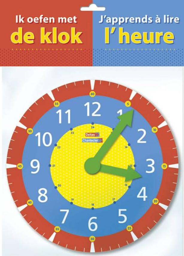 DOEBOEK, Ik oefen met de klok, Deltas Centrale uitgeverij, boek