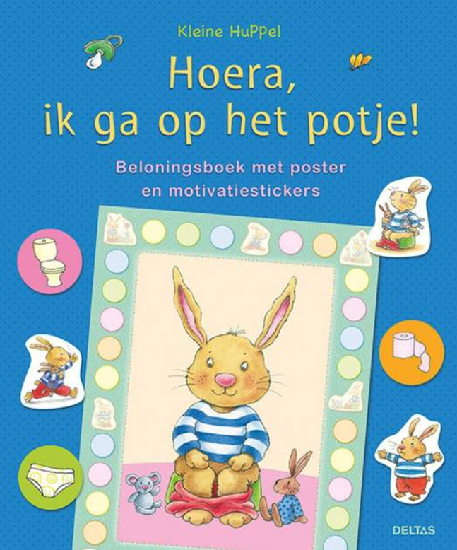 Deltas | Boek Kleine Huppel Hoera Ik Ga op het Potje 
