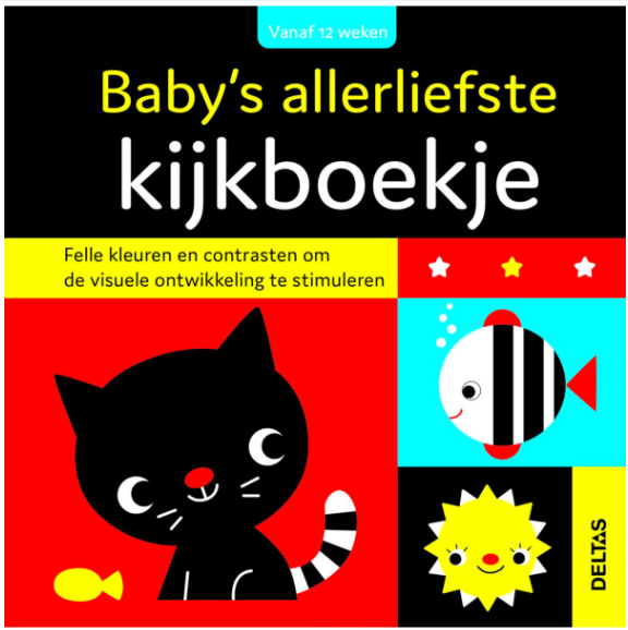 Deltas | Boek "Baby's allerliefste kijkboekje"