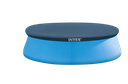 Intex | Zwembadzeil Afdekzeil Easy Set Pool Cover PVC Blauw Ø244 cm