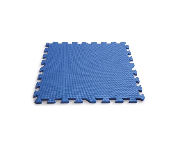 Intex | Zwembadzeil Grondzeil Puzzelmodel Vierkant Polyethyleen Blauw 50x50cm 8-pack